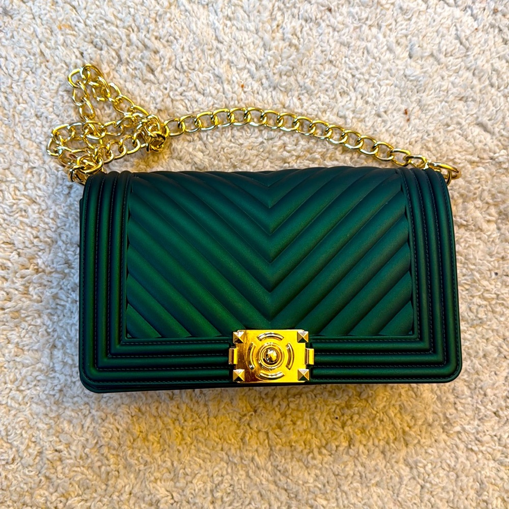 Green Jelly Purse